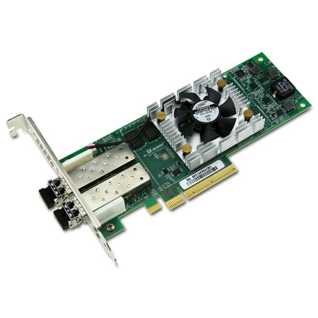 [QLE2672] ราคา จำหน่าย Qlogic QLE2672-CK PCIe 3.0 x8 Dual-port 16GFC SR-Optic Low Profile 16Gb Fibre Channel Adapter